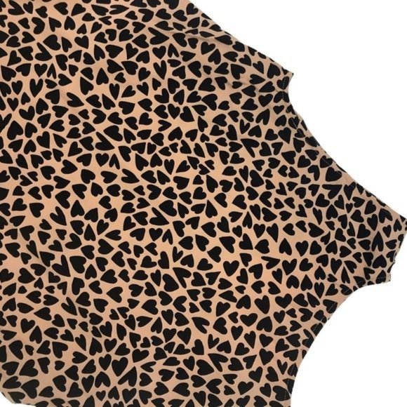 ANN TAYLOR Hearts Sleeveless Blouse Size S - Picture 4 of 6